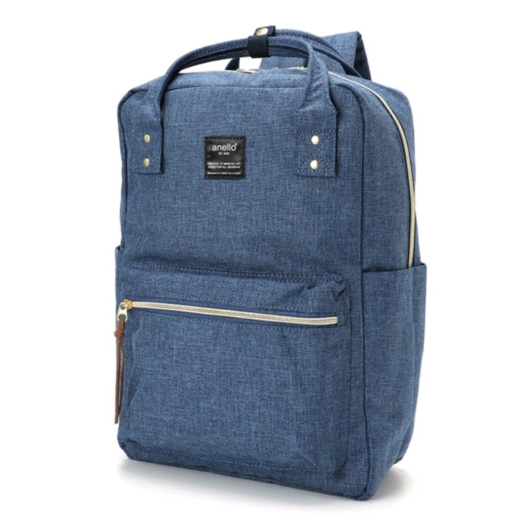 Anello regular canvas square backpack top