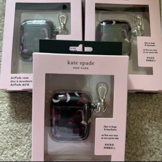 New In Box Kate Spade Airpod case protector Motif 
Purple  Authentic