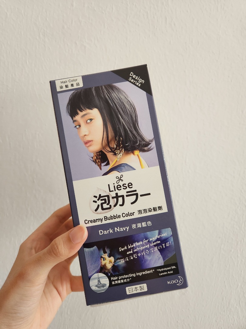 [NEW] Liese Creamy Bubble Color Dark Navy (Hair dye), Beauty & Personal