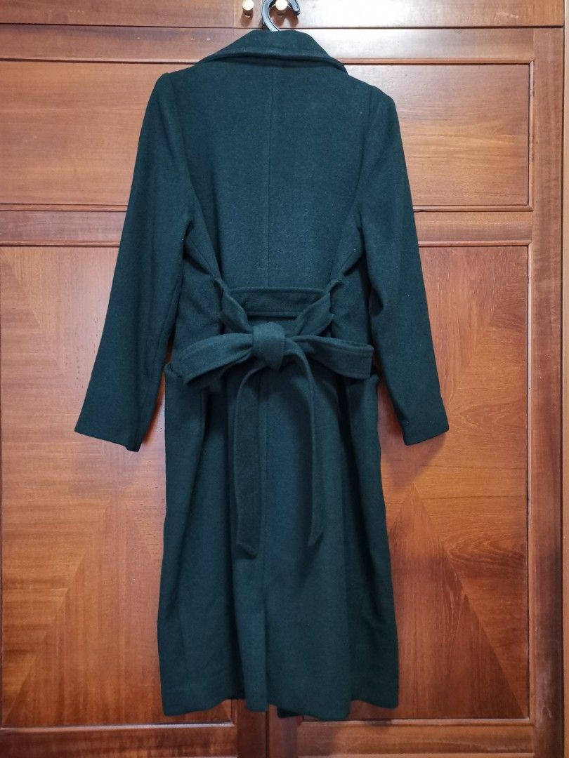 Nice claup wool blend coat Japanese brand