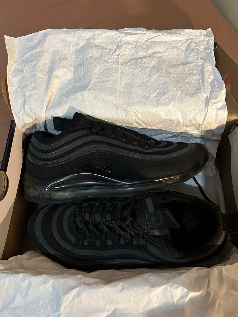 Air max 97 clearance triple black suede