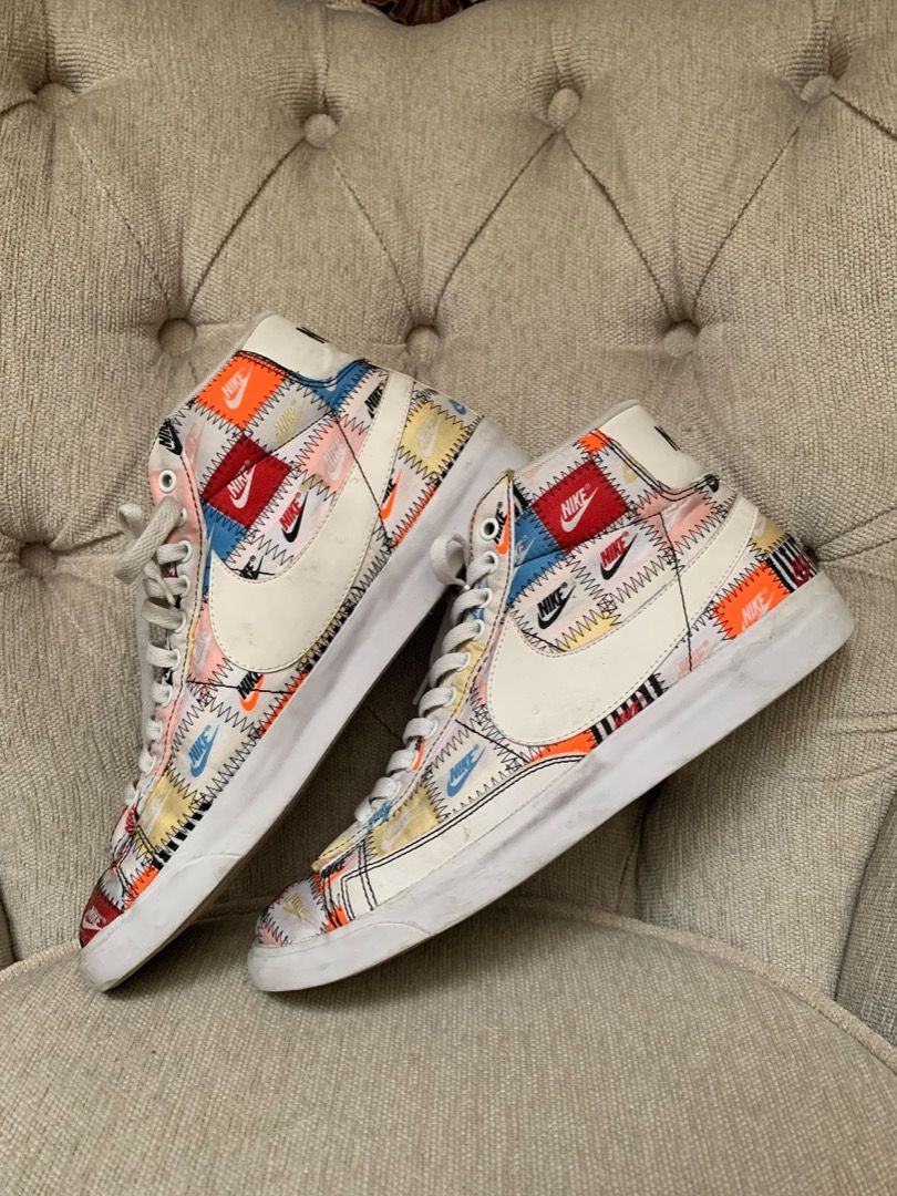 Nike blazer mid patchwork clearance