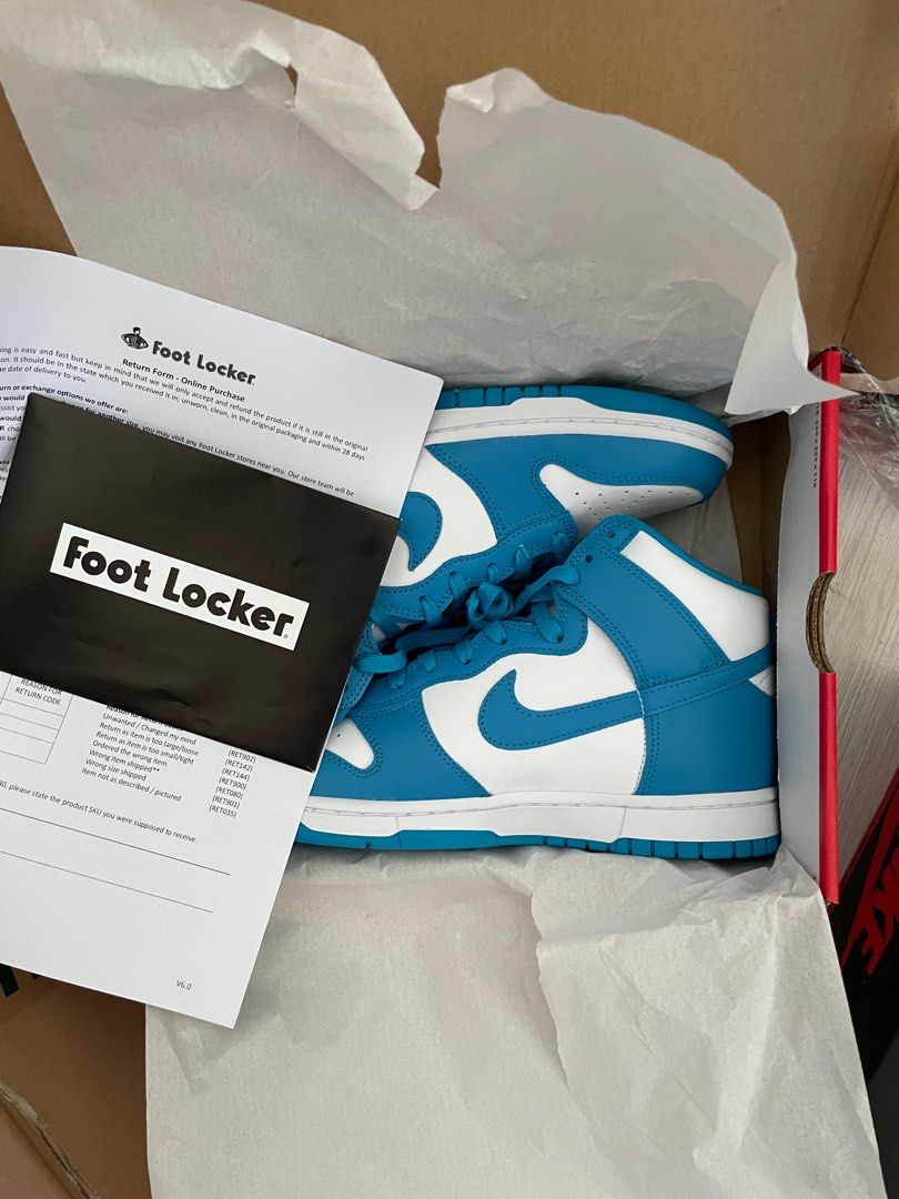 NIKE DUNK MEN BLUE <US 9>, Men's Fashion, Footwear, Sneakers ...