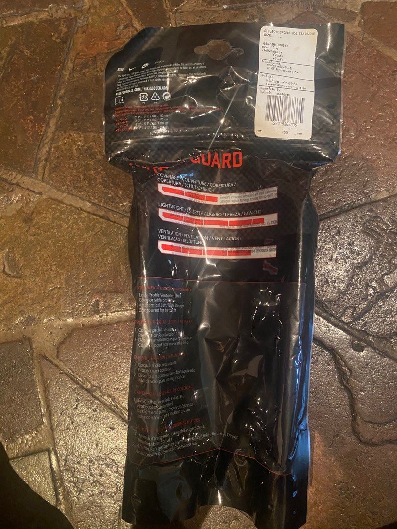 Nike J guard (shin pad), Sports Equipment, Sports & Games, Racket