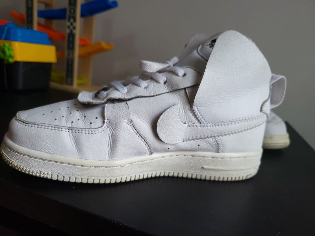 Nike Psny X Air Force 1 High White, Luxury, Sneakers & Footwear On Carousell