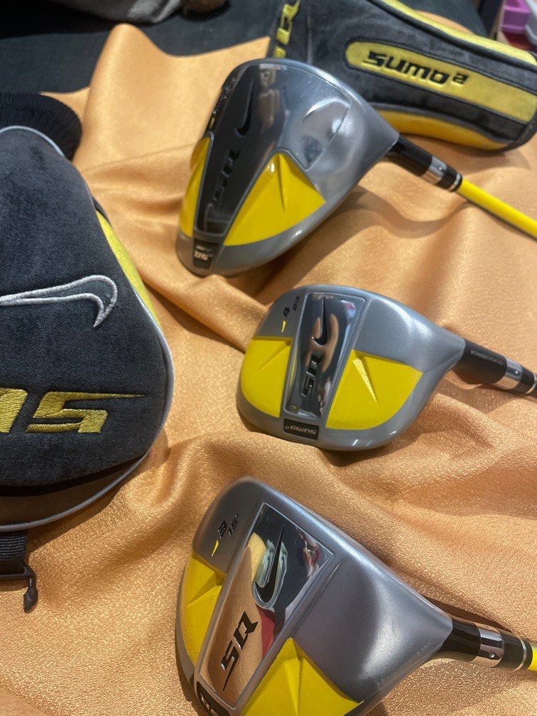 Nike SASQUATCH driver, 3 wood and 4 hybrid, Sports Equipment, Sports & Games, Golf on Carousell