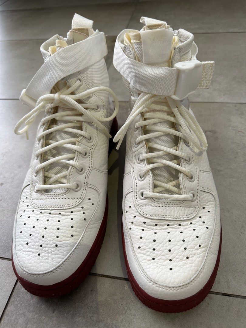 Nike sf air force 1 mid ivory mars stone new arrivals