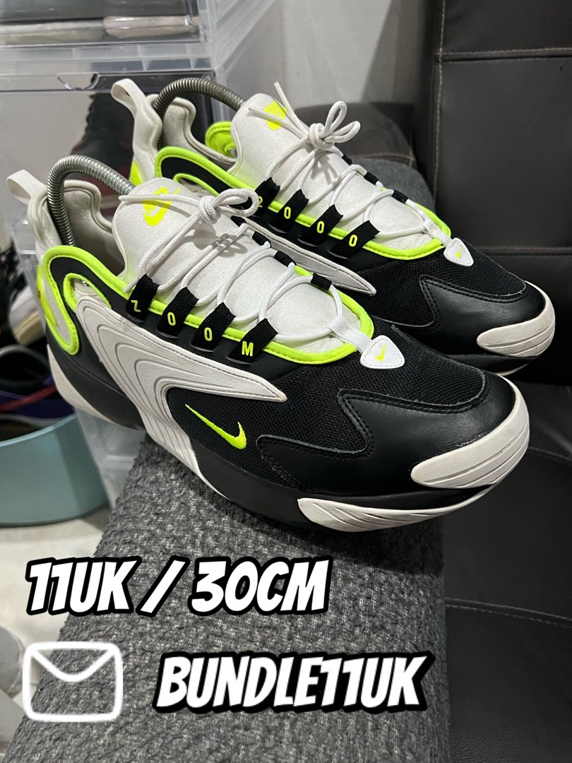 Nike zoom 2k hotsell black volt white