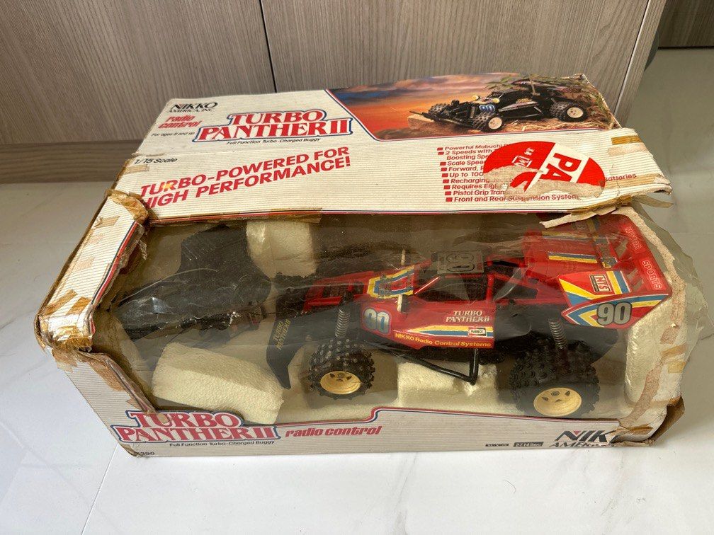 Nikko Radio Controlled Car Turbo Panther II, Hobbies & Toys, Toys