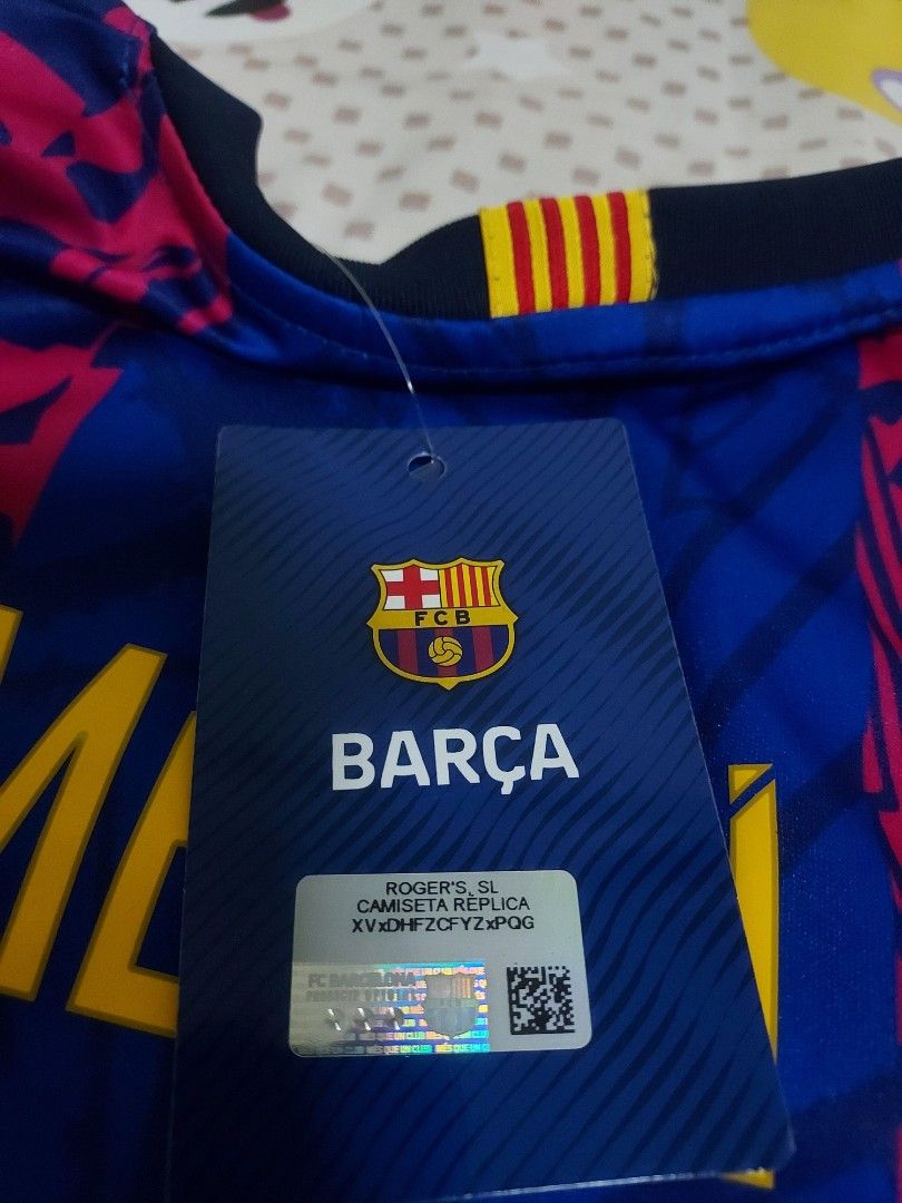 Barcelona 10 MESSI Shirt producte oficial FCB UNICEF size 12 Rogers good
