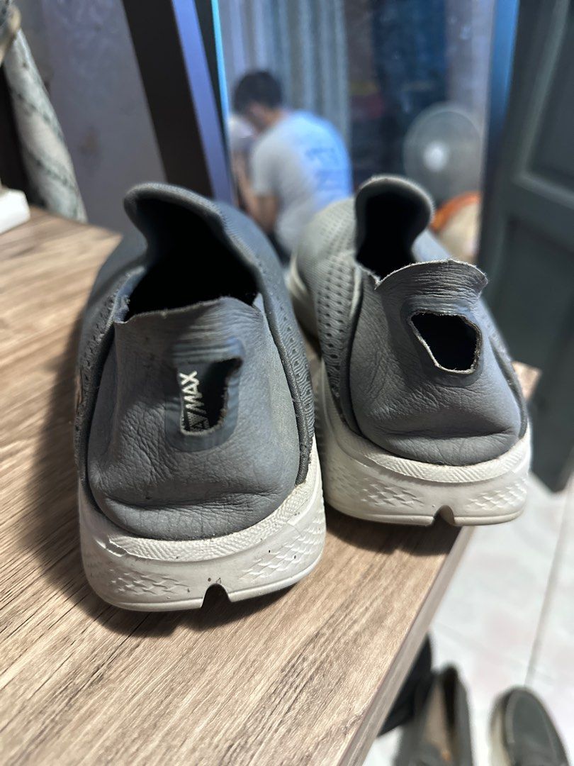 Original Skechers Goga Max Slip On Gray Women s Fashion