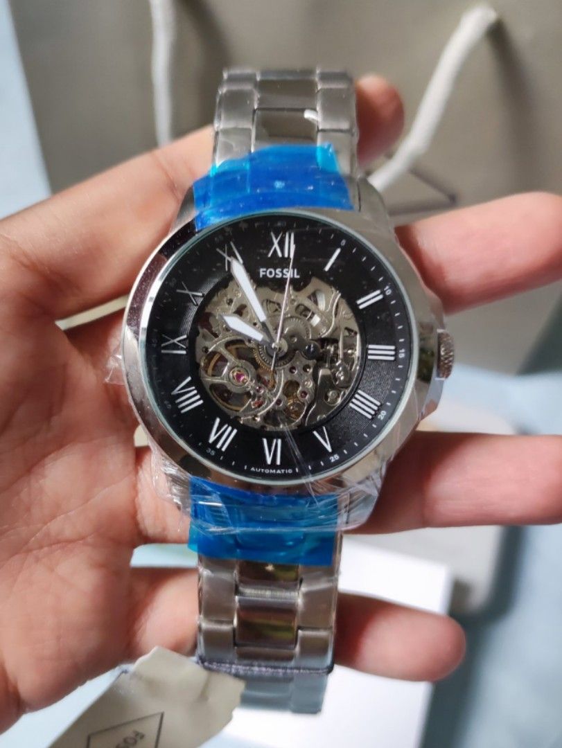 Original Fossil ME3103 Grant Automatic Skeleton Dial Men s Fashion Watches Accessories Watches on Carousell