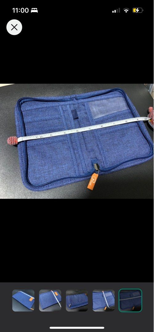 Passport travel zipper pouch cover holder organizer envelope multiple