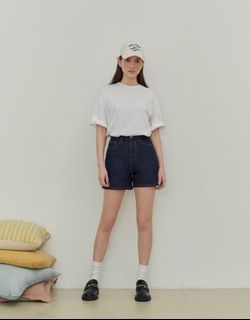 Pazzo經典高腰牛仔短褲