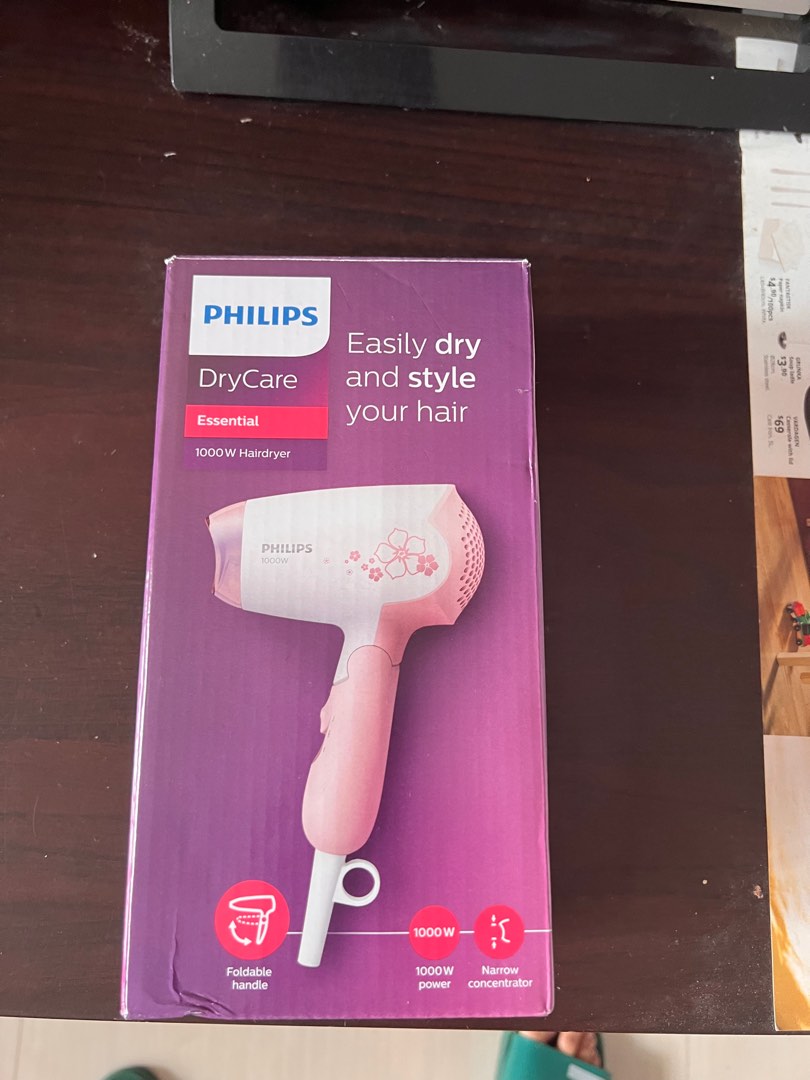 Philips Hair Dryer, Beauty & Personal Care, Hair on Carousell