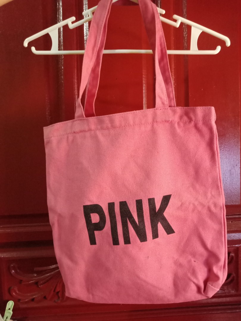 Pink Tote Bag Concert Bag, Women's Fashion, Bags & Wallets, Shoulder ...
