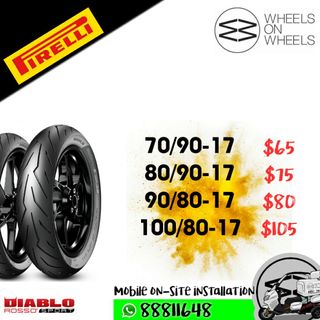 Affordable pirelli motorcycle tyres For Sale Motorcycles Carousell Singapore