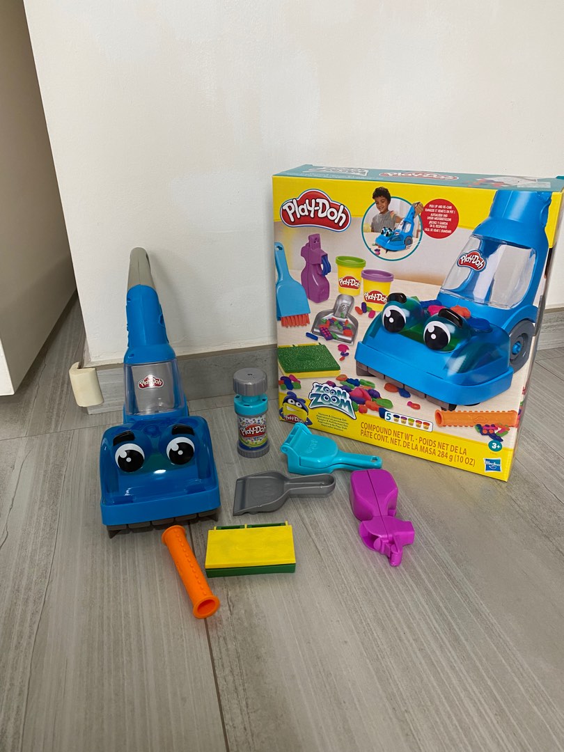 Play-Doh Zoom Zoom Vacuum and Cleanup Toy with 5 Colors, Hobbies & Toys,  Toys & Games on Carousell