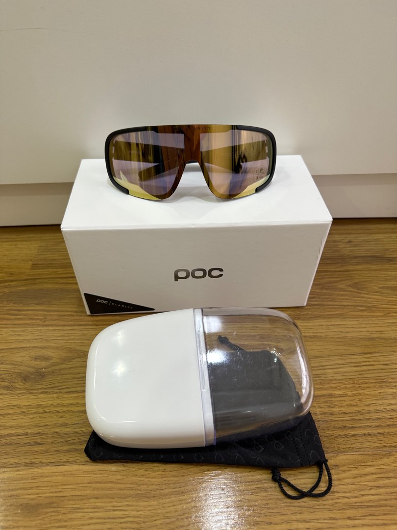 Poc Aspire Black Poc Aspire Uranium Black W BSM Lens BrownSilver