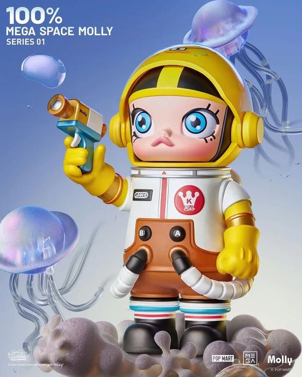 Popmart Mega Space Molly 100%, Hobbies & Toys, Toys & Games on Carousell
