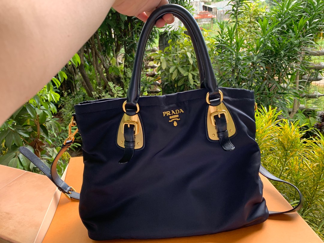 Prada Tessuto Nylon bag, Luxury, Bags & Wallets on Carousell
