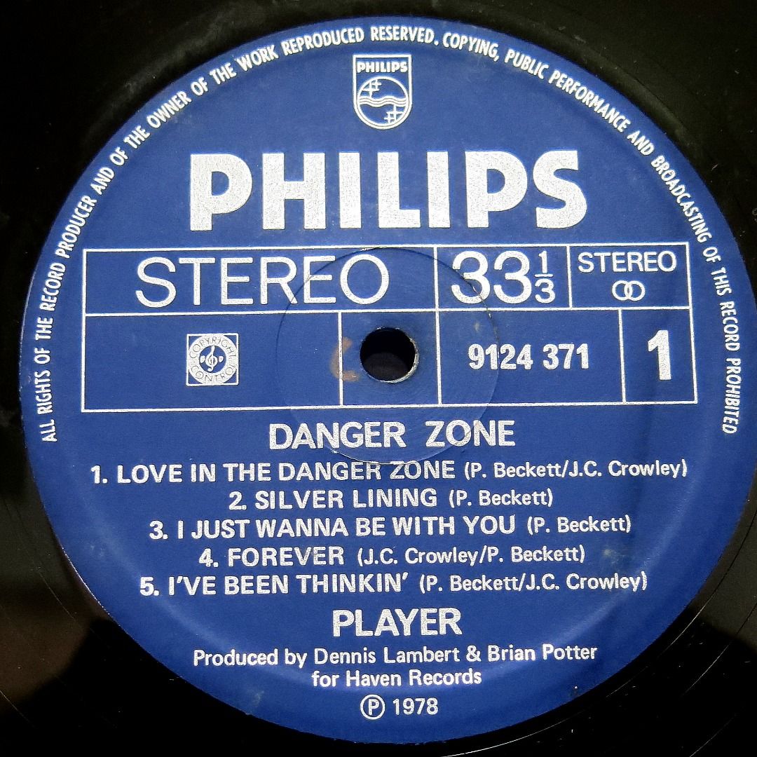Pre-Owned Nostalgia 1978 Vinyl LP Record > Danger Zone > By ...