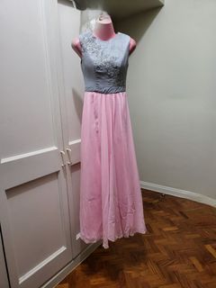 Pretty pastel-colored gown for sale