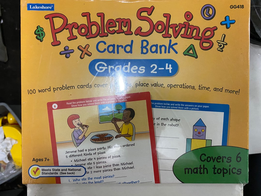 problem solving card bank
