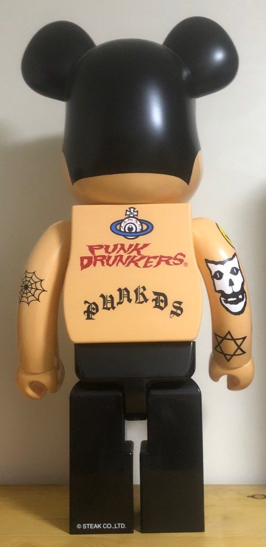 Punk Drunkers PDS X Medicom Bearbrick 1000% Aitsu Tattoo Version