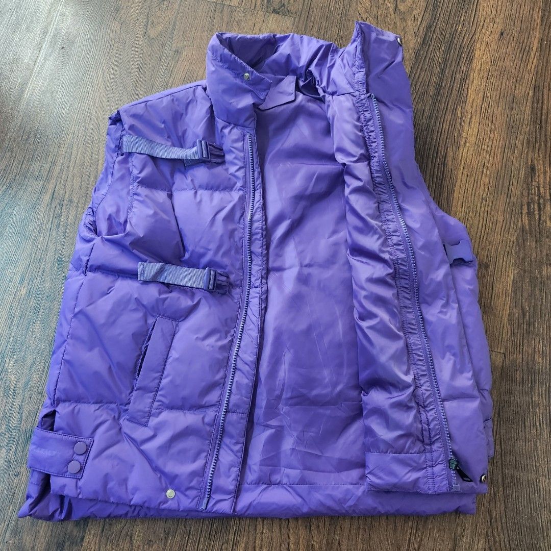 Purple winter clearance vest