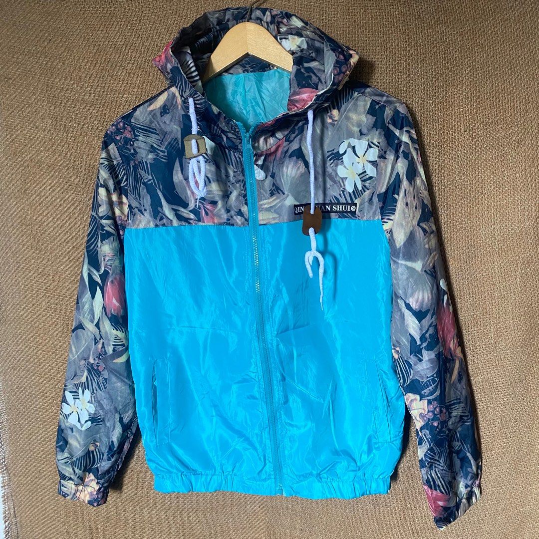 Qing Yuan Shui Floral Sport Jacket Man