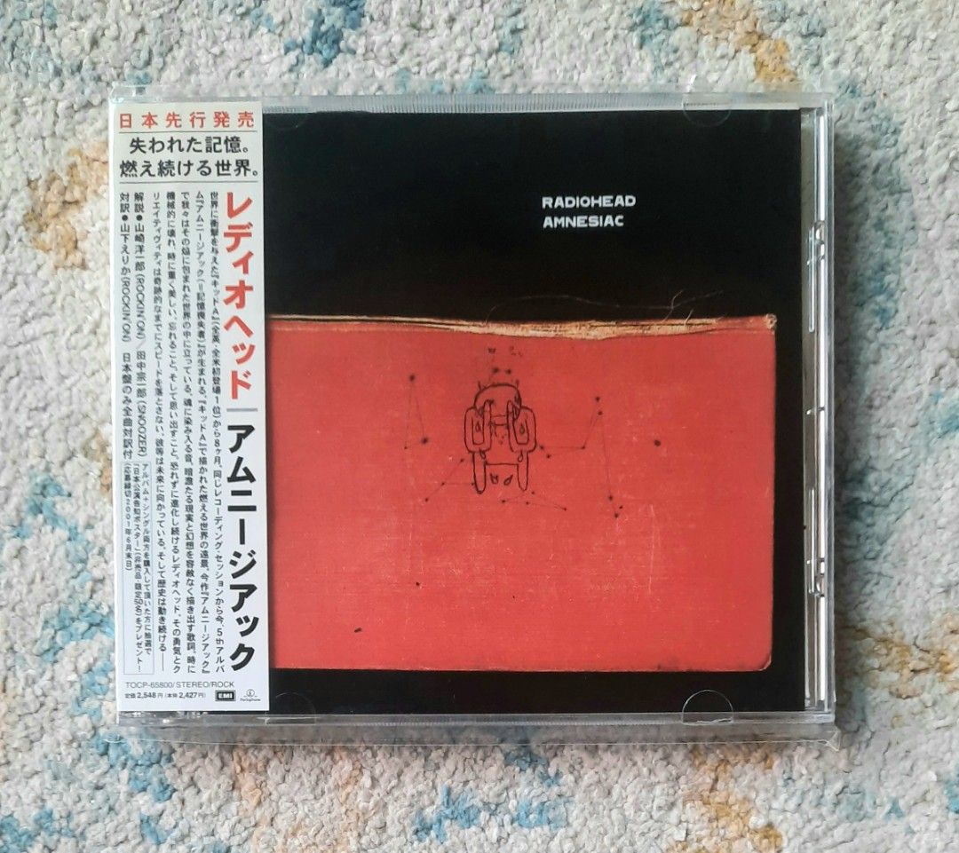 Radiohead ‎Amnesiac 2001オリジナルEU盤！見開きジャケ - 洋楽