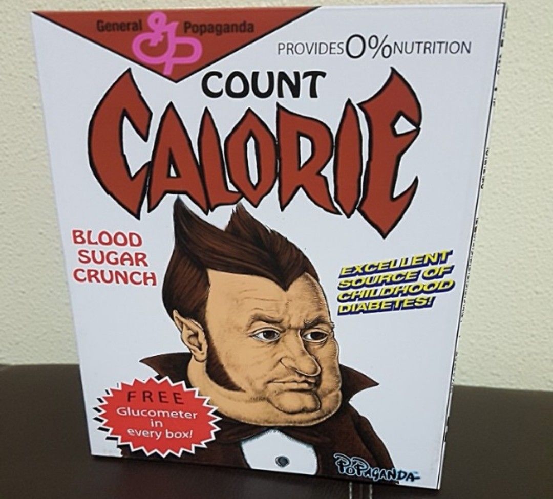 Rare Ron English Count Chocula Cereal Killers sofubi (Large size