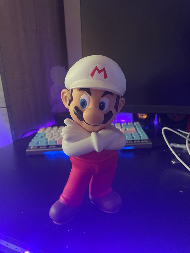 Rare Super Mario Figurine, Hobbies & Toys, Toys & Games on Carousell