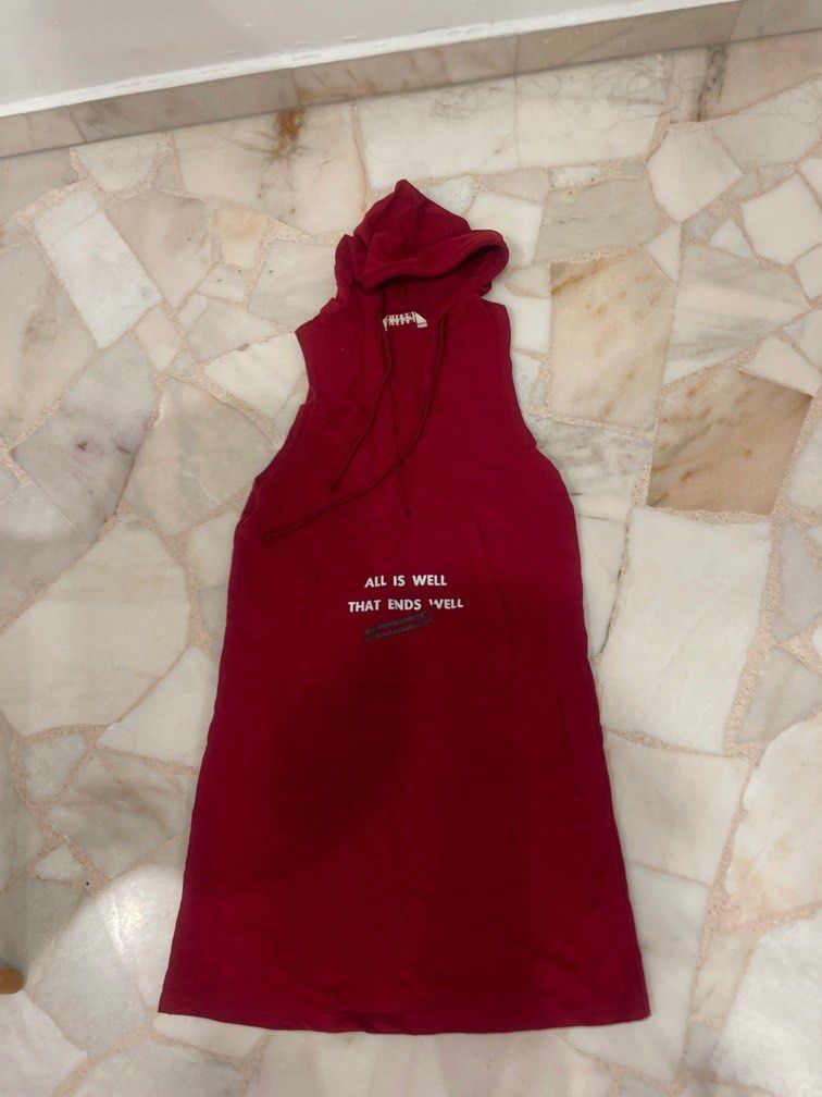 Vetements hoodie dress on sale