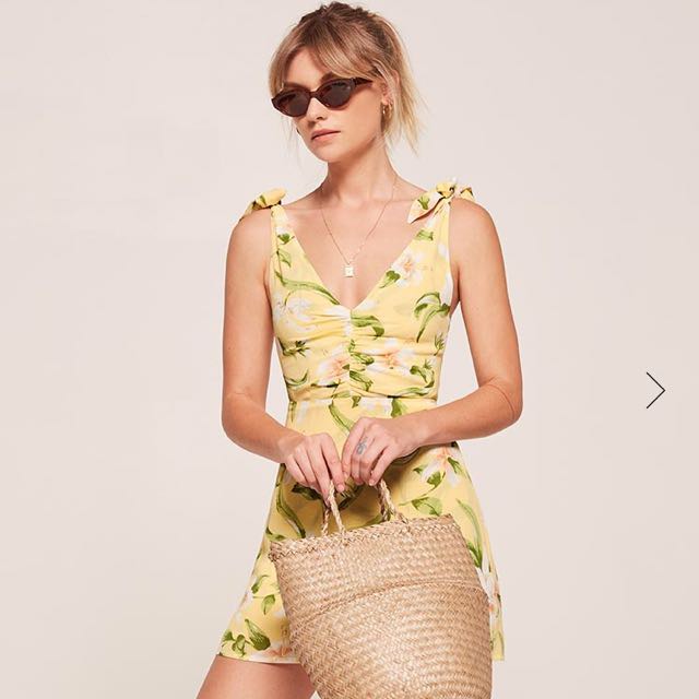 Reformation shop carmensita dress