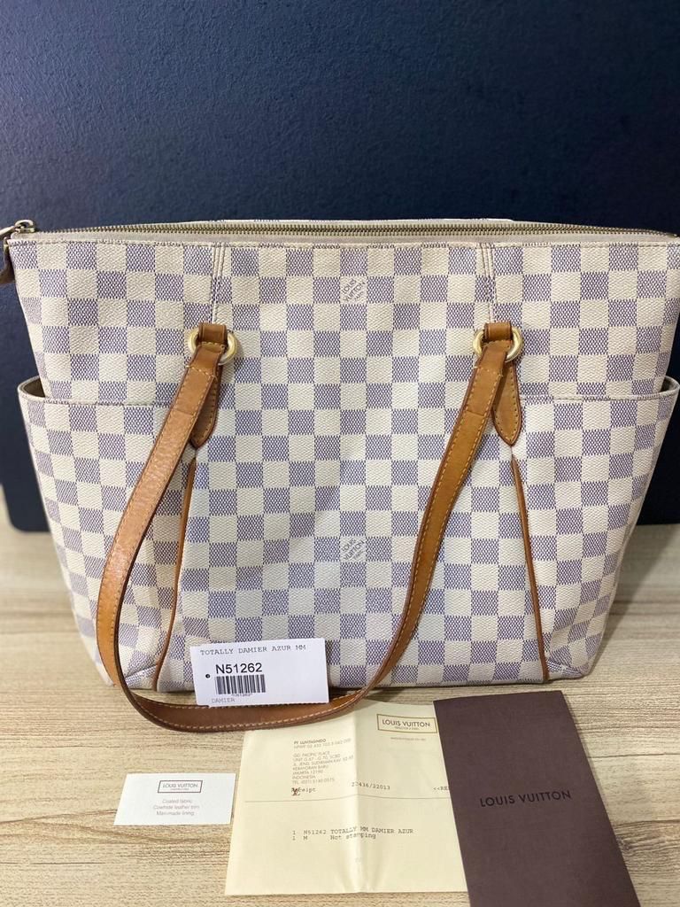 Repriced) Louis Vuitton Totally PM (Damier Azur)