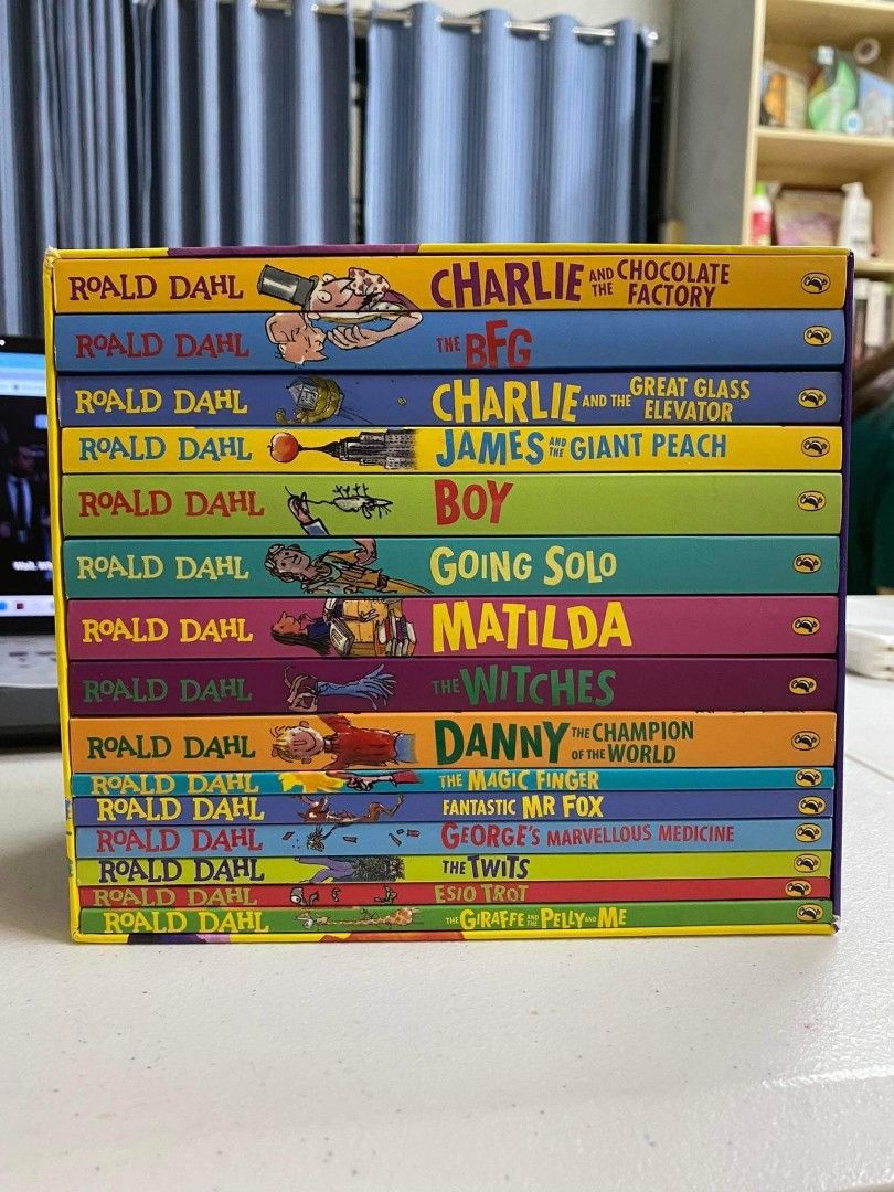 ROALD DAHL COLLECTION (Category: Storybooks) located in Tarlac. Submitted by pattieeee (Listing ID 1207162081, Image 1). Description: slightly negotiable can also be bought per piece, pm for prices :).