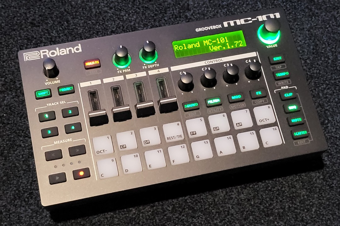 ネットワーク全体の最低価格に挑戦 ROLAND MC-101 保証書付 ほとんど未