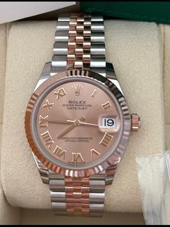 Rolex Date just 31  Oyster 31mm Oystersteel & Everose gold