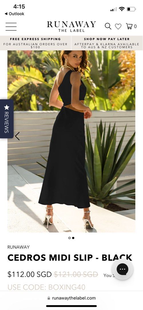Runaway the label dress, Women's Fashion, Muslimah Fashion ...