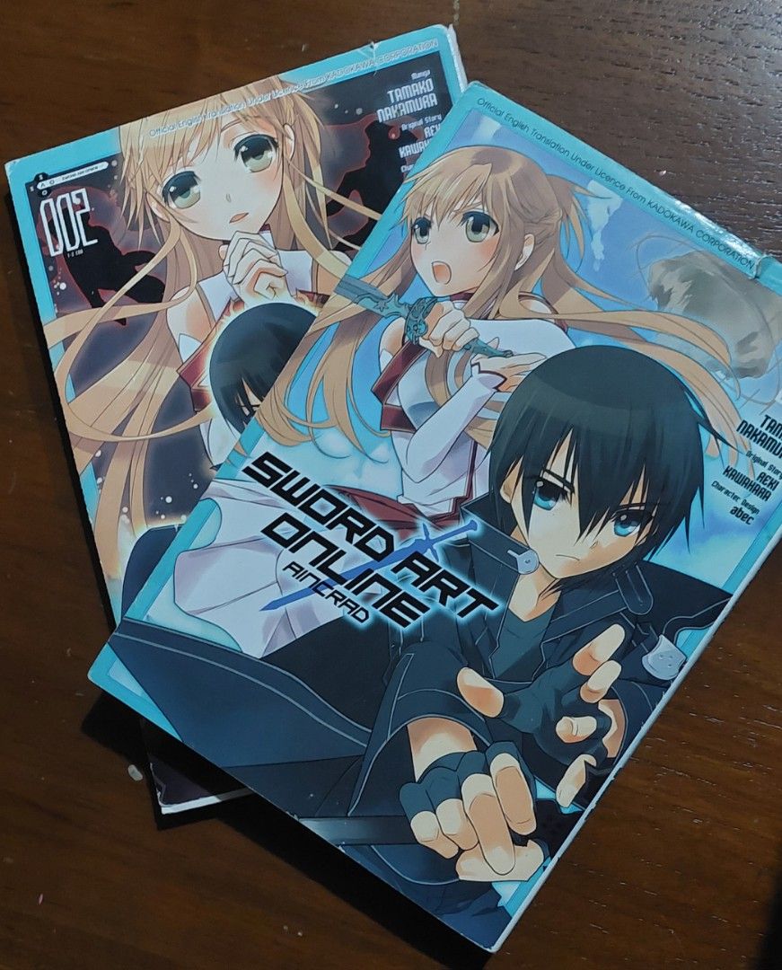 ▻MANGA◅ This is the cover of volume 2 of the Sword Art Online Re:Aincrad  manga. This volume will be released in Japan on March 10, 2023. : r/ swordartonline