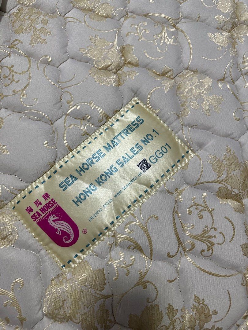 Seahorse Super Single Diamond Mattress, Furniture & Home Living