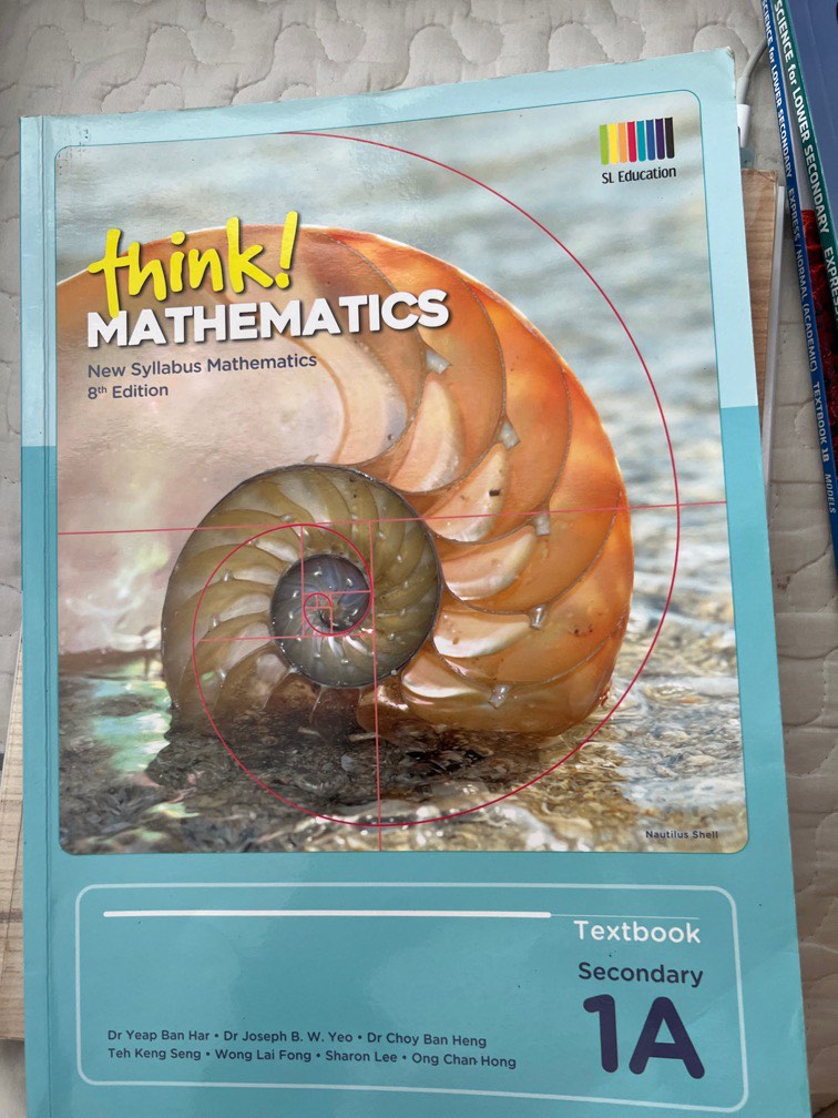 Sec 1 Math Textbook 1A, Hobbies & Toys, Books & Magazines, Textbooks on ...