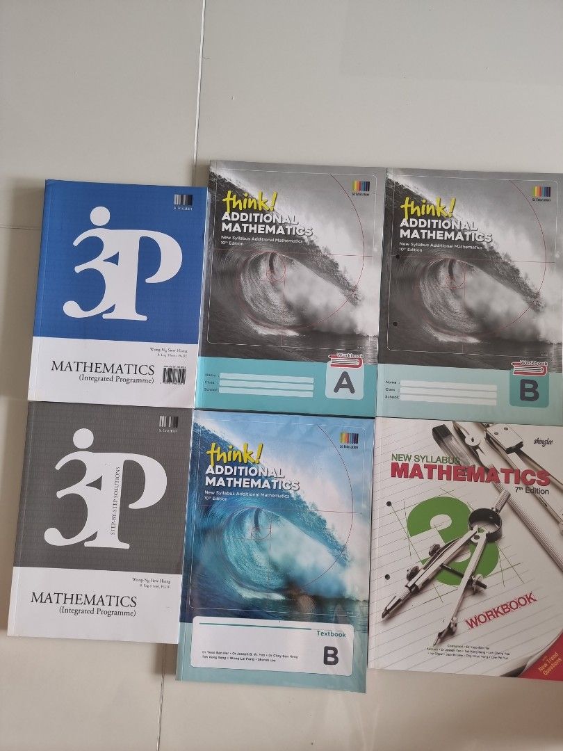 Secondary school math books, Hobbies & Toys, Books & Magazines
