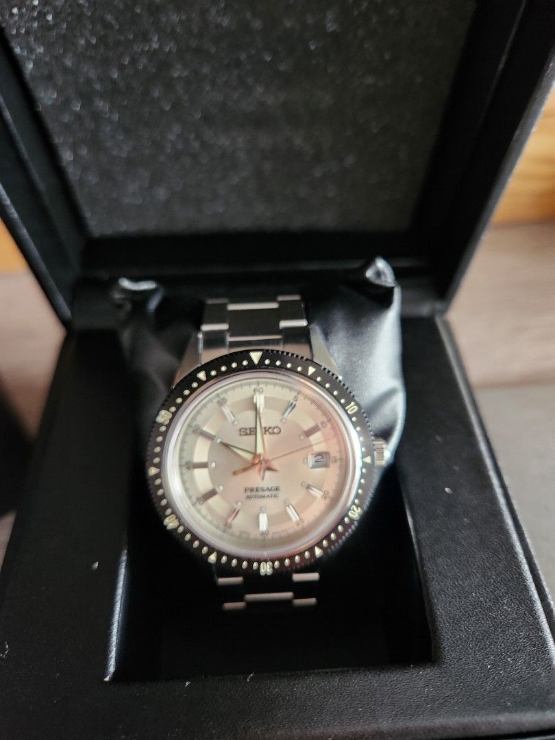 Seiko Presage SARX069 homage Crown Chronograph 1964, Luxury, Watches on  Carousell