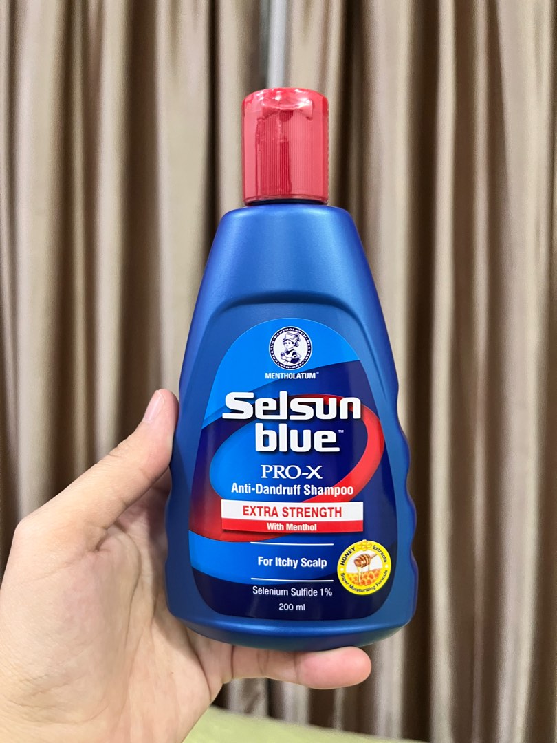 Selsun Blue extra strength, Beauty & Personal Care, Hair on Carousell