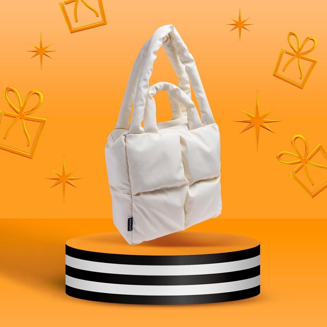 White nylon bag new arrivals