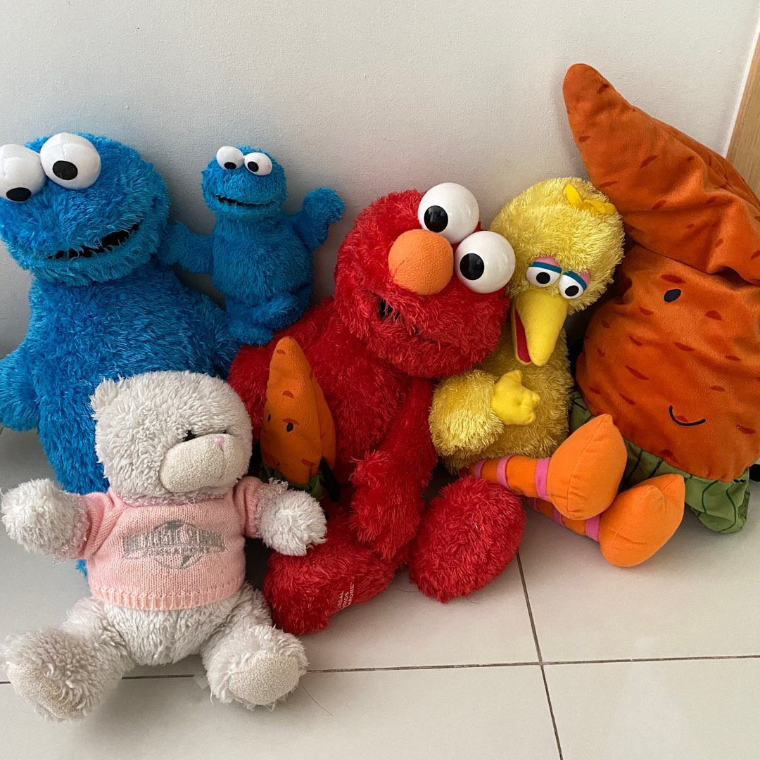 Sesame Street stuff toy Hobbies Toys Toys Games on Carousell