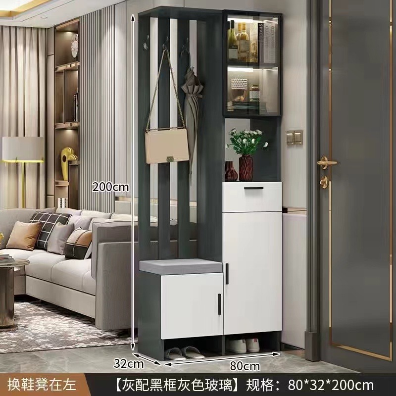 Shoe Cabinet Living Room Partition Cabinet Shoe Ark, Furniture & Home ...